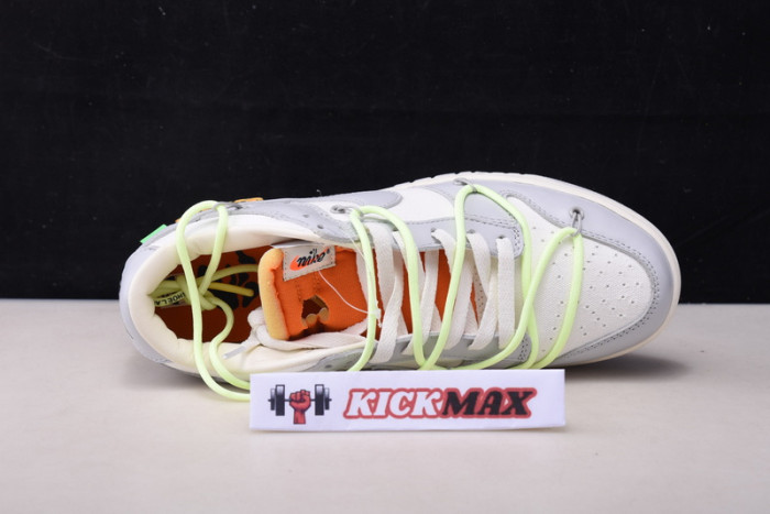 o-w x dunk low “43 of 50” dm1602-128