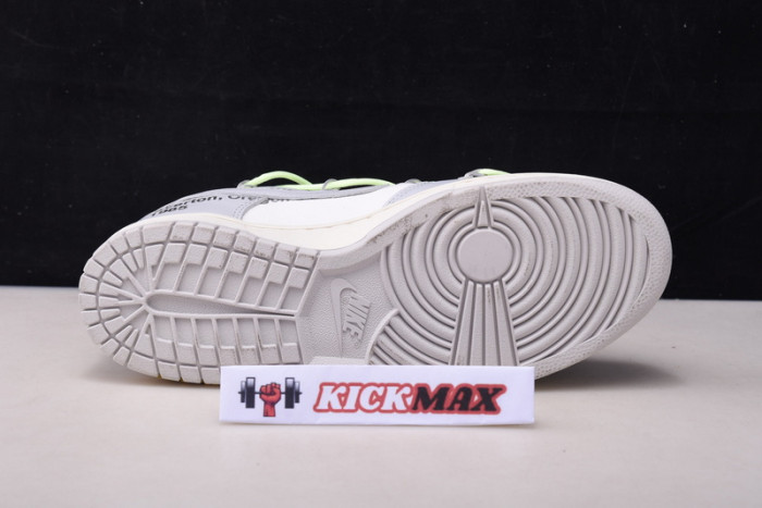 o-w x dunk low “43 of 50” dm1602-128