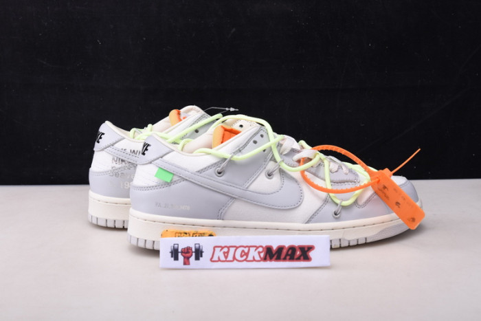 o-w x dunk low “43 of 50” dm1602-128