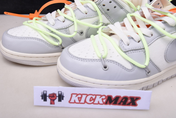 o-w x dunk low “43 of 50” dm1602-128