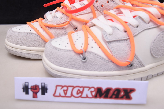 o-w x dunk low “31 of 50” dj0950-116