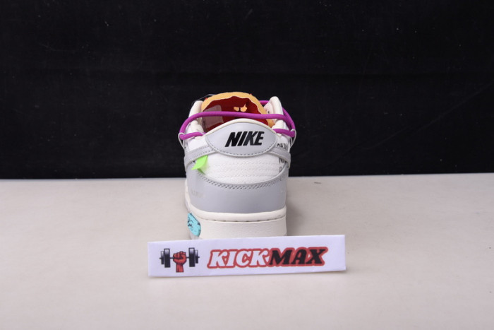o-w x dunk low “45 of 50” dm1602-101