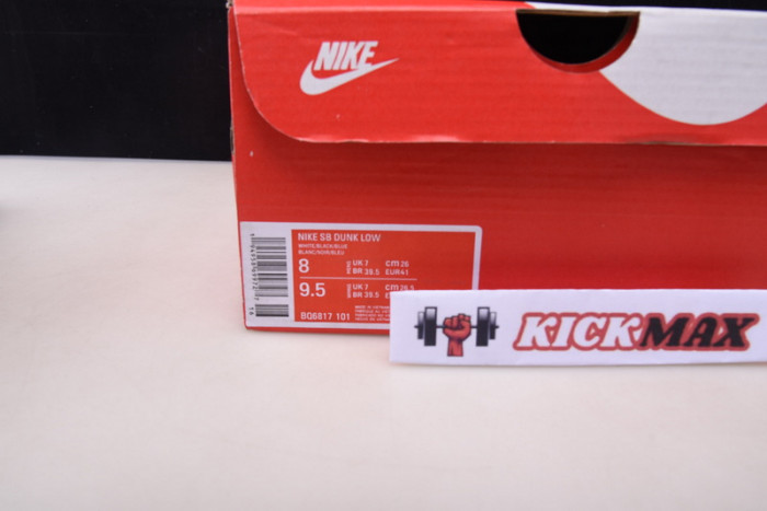 nike sb dunk low laser blue bq6817-101