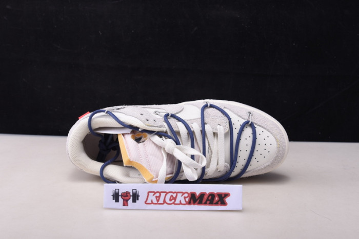 o-w x dunk low “18 of 50” dj0950-112