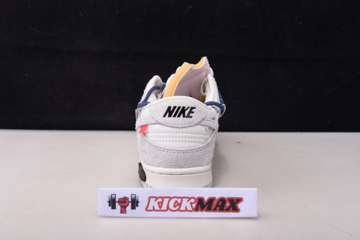 o-w x dunk low “18 of 50” dj0950-112