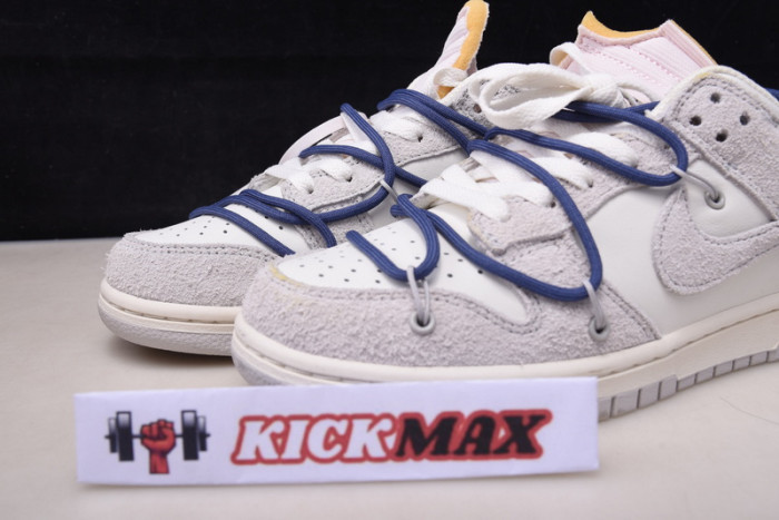 o-w x dunk low “18 of 50” dj0950-112