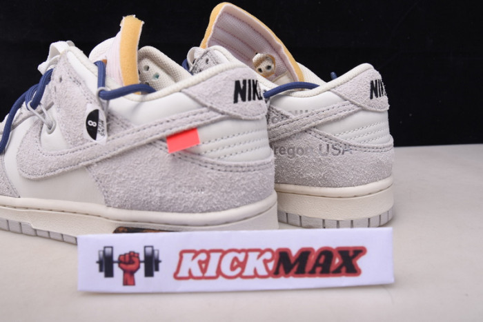 o-w x dunk low “18 of 50” dj0950-112