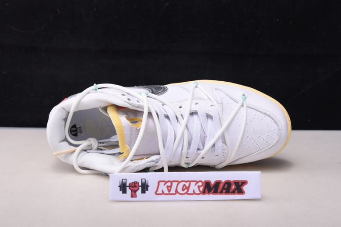 o-w x dunk low “01 of 50” dm1602-127