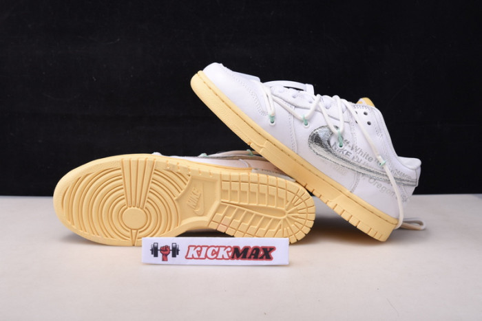 o-w x dunk low “01 of 50” dm1602-127