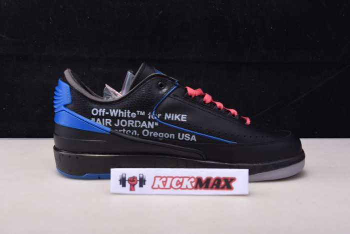 air jordan 2 retro low sp o-w black blue dj4375-004