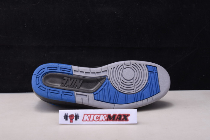 air jordan 2 retro low sp o-w black blue dj4375-004