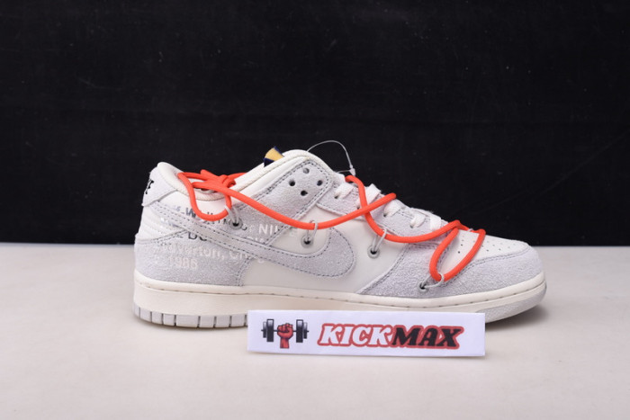 o-w x dunk low “13 of 50” dj0950-110