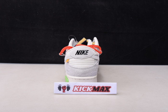 o-w x dunk low “13 of 50” dj0950-110