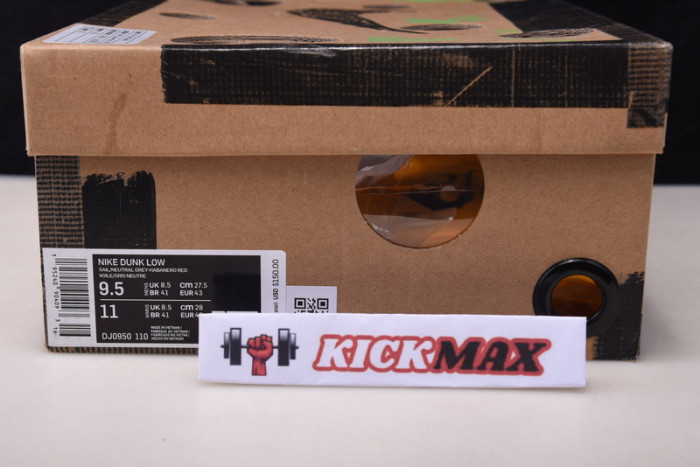 o-w x dunk low “13 of 50” dj0950-110