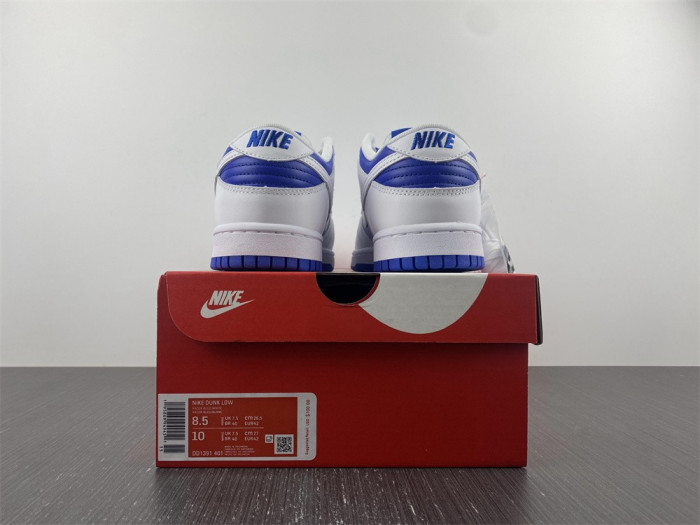 nike dunk low racer blue white-dd1391-401