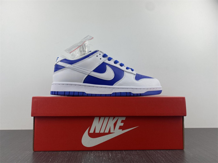 nike dunk low racer blue white-dd1391-401