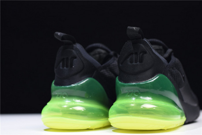 nike air max 270 black volt green neon ah8050-011