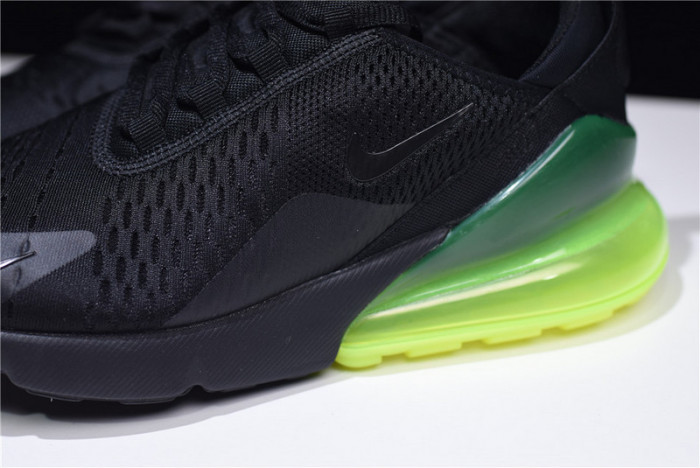 nike air max 270 black volt green neon ah8050-011