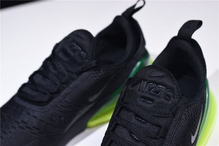 nike air max 270 black volt green neon ah8050-011