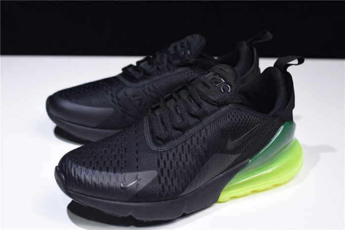 nike air max 270 black volt green neon ah8050-011