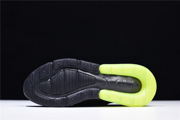nike air max 270 black volt green neon ah8050-011