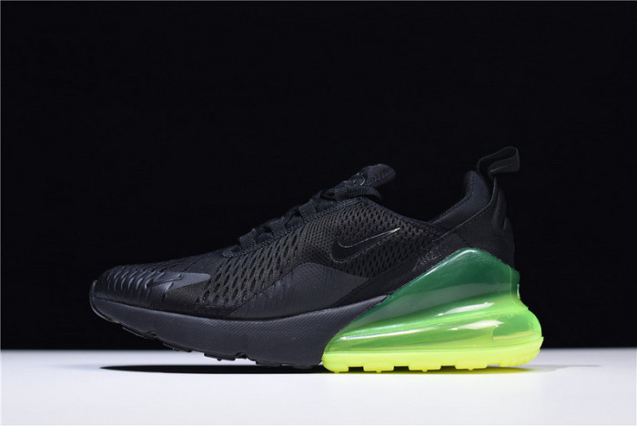 nike air max 270 black volt green neon ah8050-011