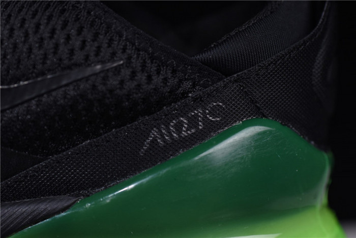 nike air max 270 black volt green neon ah8050-011