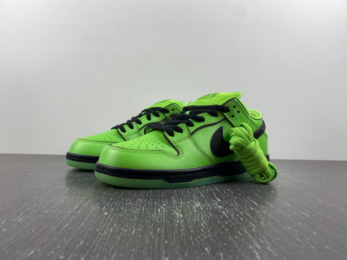 nike sb dunk low the powerpuff girls buttercup-c fz8319-300