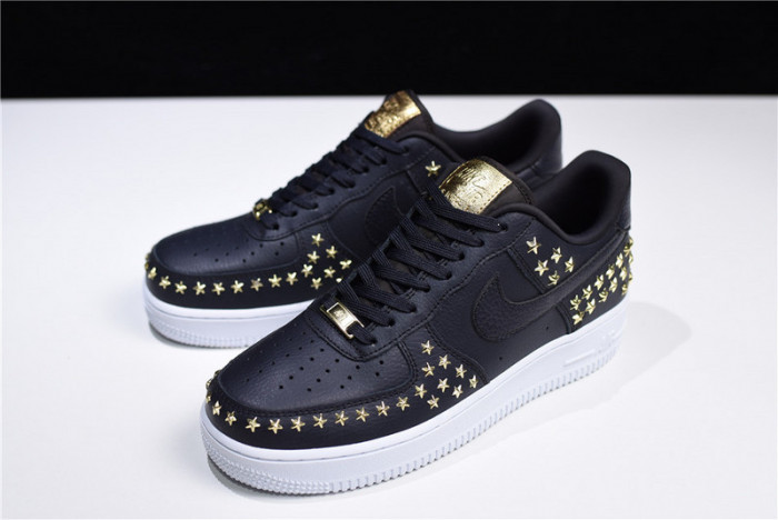 nike air force 1 low stars black ar0639-001