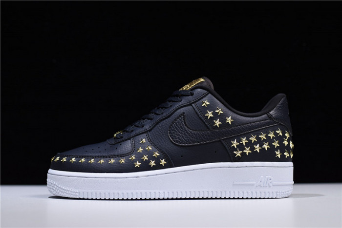 nike air force 1 low stars black ar0639-001