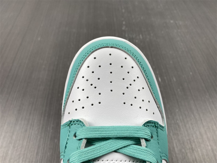 nike dunk low white turquoise (w)-dv2190-100