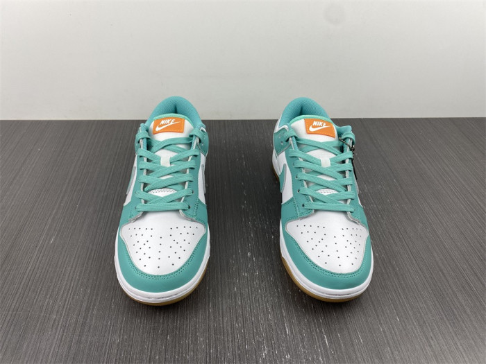 nike dunk low white turquoise (w)-dv2190-100