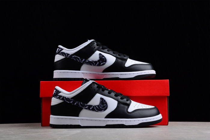 nike dunk low essential paisley pack black (w)-dh4401-100