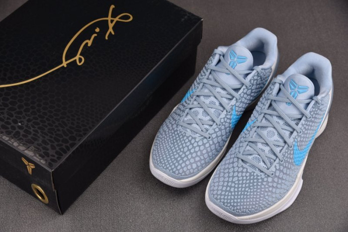 NK Kobe 6 Protro Caitlin Clark Light Armory Blue -IO3672-400