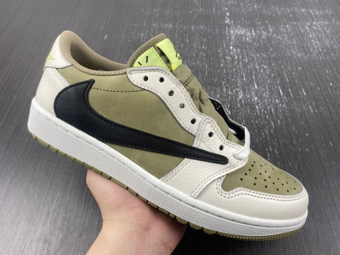 jordan 1 retro low golf travis scott neutral olive- fz3124-200