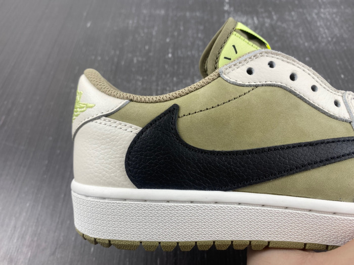 jordan 1 retro low golf travis scott neutral olive- fz3124-200