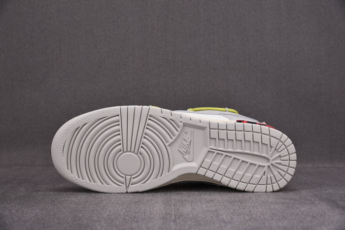 o-w x dunk low “08 of 50” dm1602-106