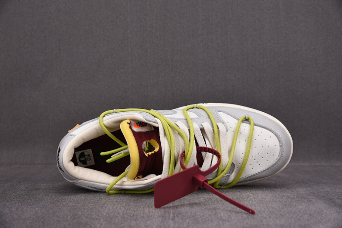 o-w x dunk low “08 of 50” dm1602-106