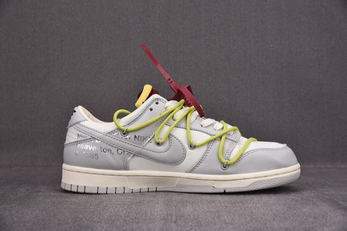 o-w x dunk low “08 of 50” dm1602-106