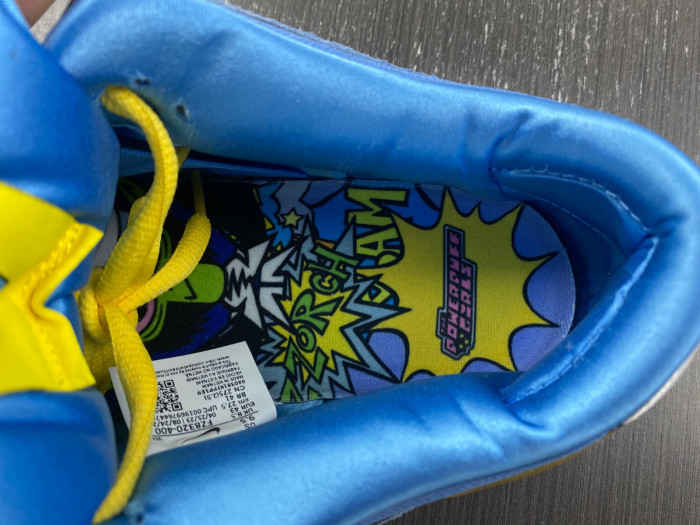 nike sb dunk low the powerpuff girls bubbles- fz8320-400