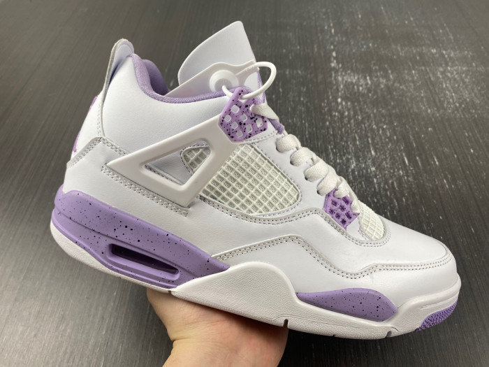 air jordan 4 white and purple-ct8527-115