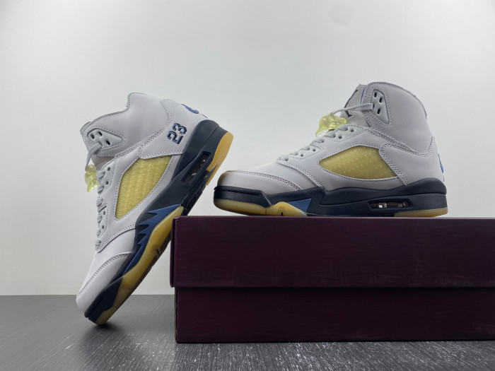 jordan 5 retro a ma maniére diffused blue-fz5758-004