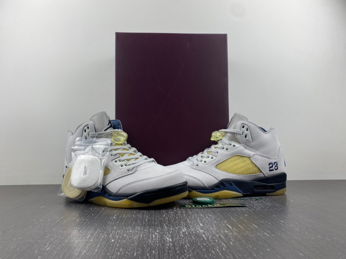 jordan 5 retro a ma maniére diffused blue-fz5758-004