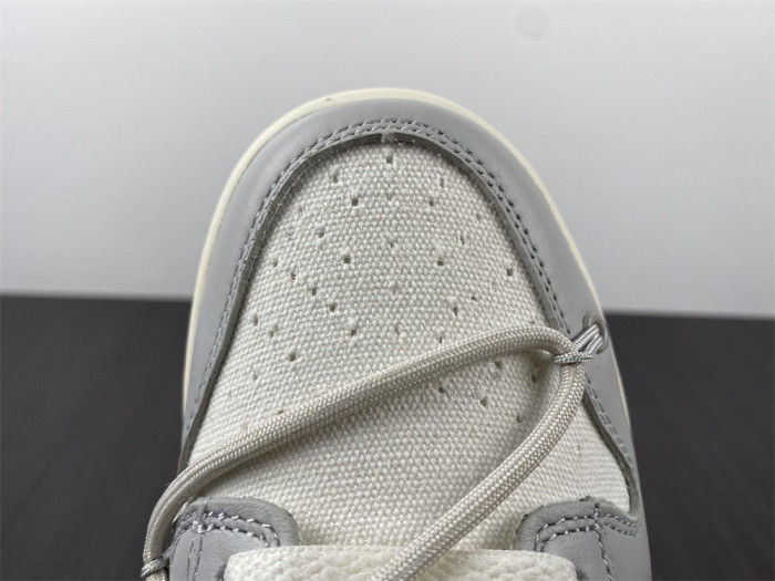 o-w x dunk low “42 of 50” dm1602-117