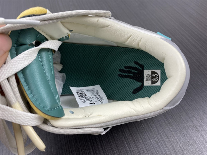 o-w x dunk low “42 of 50” dm1602-117