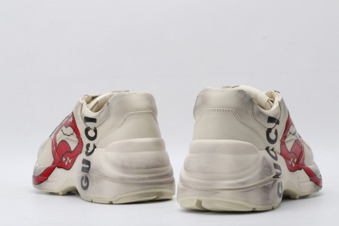 g**i rhyton vintage trainer sneaker 576965 drw00 9555