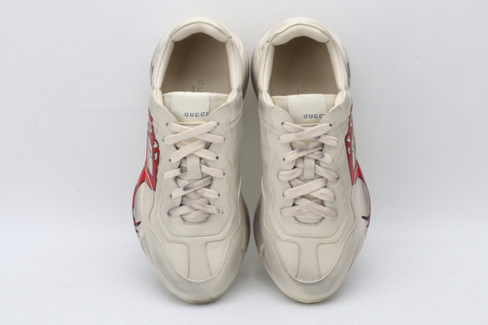 g**i rhyton vintage trainer sneaker 576965 drw00 9555