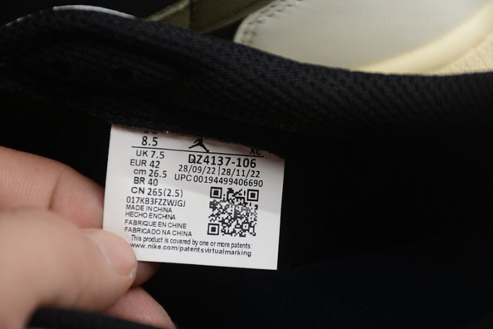 jordan 1 retro low og sp travis scott olive -dz4137-106