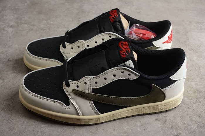 jordan 1 retro low og sp travis scott olive -dz4137-106