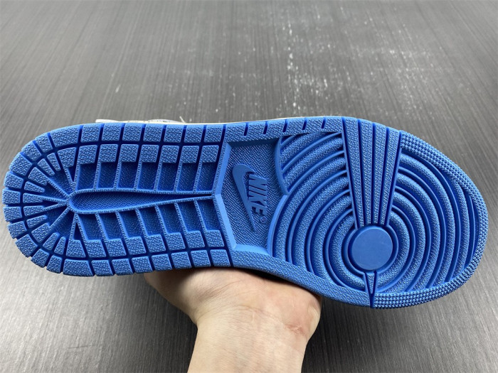 air jordan 1 o-w black white blue-aq0818-168